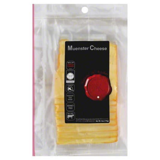 Natural & Kosher Sliced Muenster CY (KP)