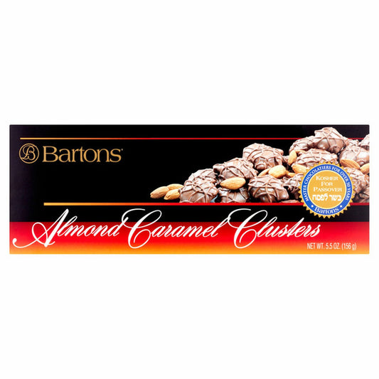 Bartons Almond Caramel Clusters Dairy 5.5oz (KP)