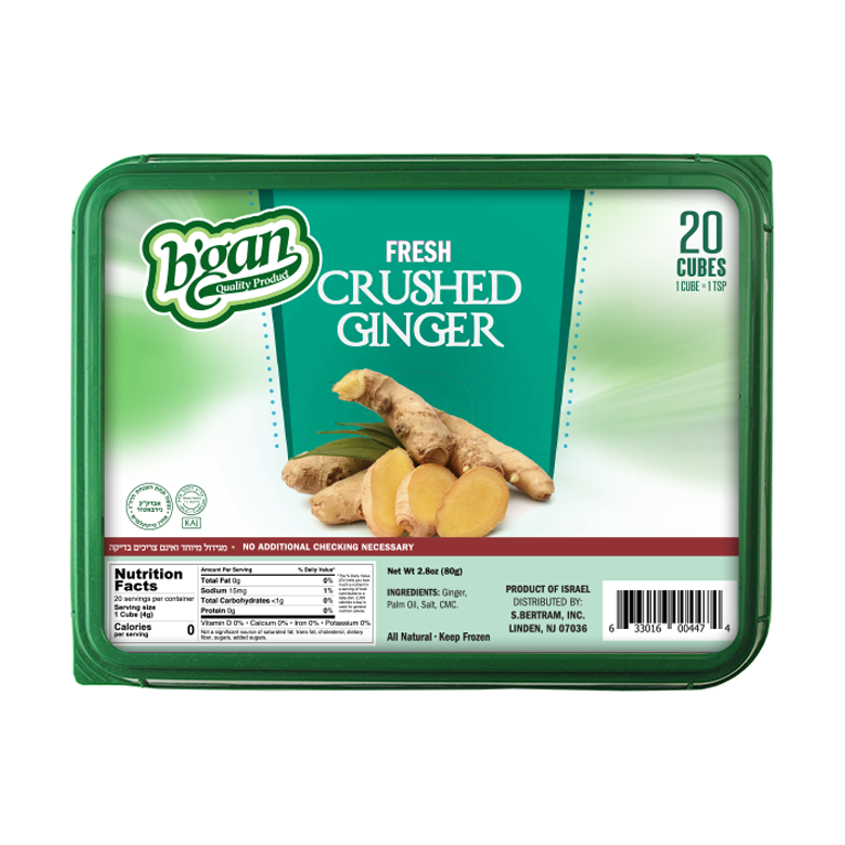 B'Gan Chopped Ginger Cubes (KP)