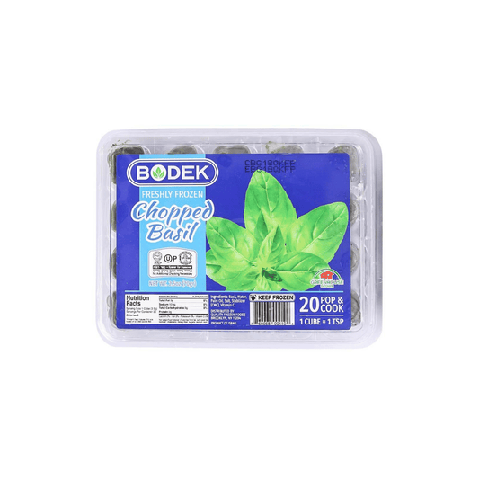 Chopped Basil Cubes - Bodek (KP)