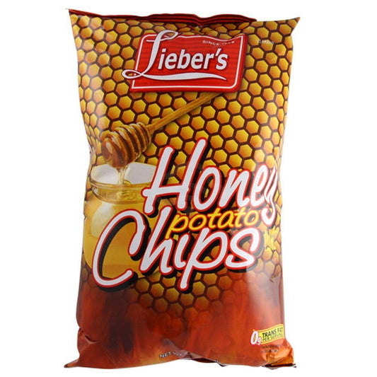 Lieber's Honey BBQ Chips 9oz (KP)