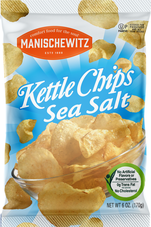 Manischewitz Kettle Chips Sea Salt (KP)