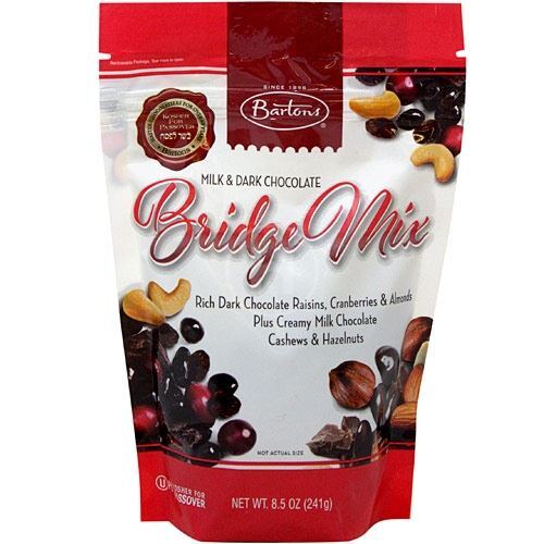 Bartons Milk & Dark Choc Bridge Mix Pouch 8.5oz (KP)