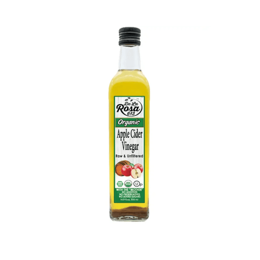 De La Rosa Organic Apple Cider Vinegar Raw (KP)