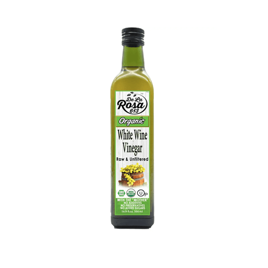 De La Rosa White Wine Vinegar Organic (KP)