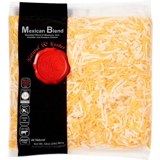 Natural & Kosher Shredded Mexican Blend 2lb CY (KP)