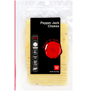 Natural & Kosher Sliced Pepper Jack CY (KP)