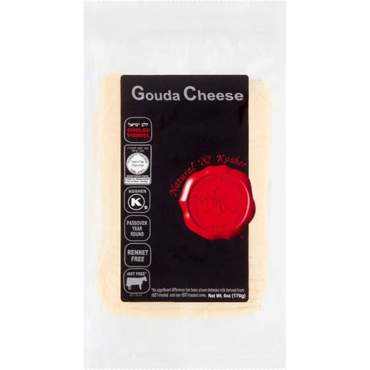 Natural & Kosher Sliced Gouda CY (KP)