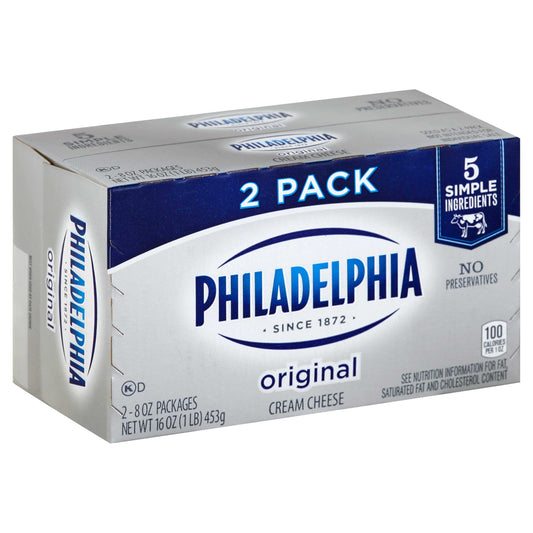 Philadelphia Cream Cheese 2 pack (KP)
