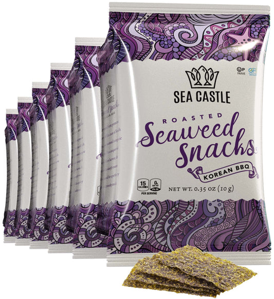 Sea Castle Organic Seaweed Snacks Korean BBQ (KP)