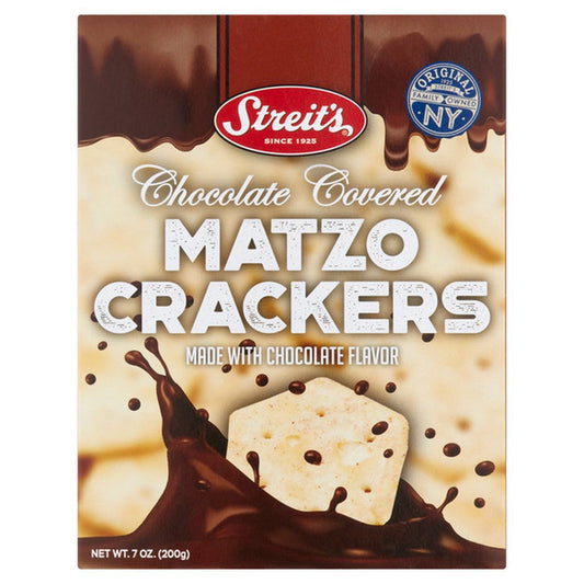 Streits Chocolate Covered Matzoh Crackers 7oz (KP)